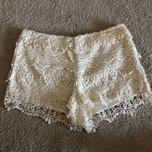 Boutique Lace Shorts